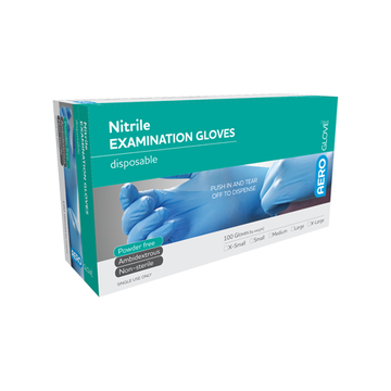 Nitrile Examination Gloves (Box/100)