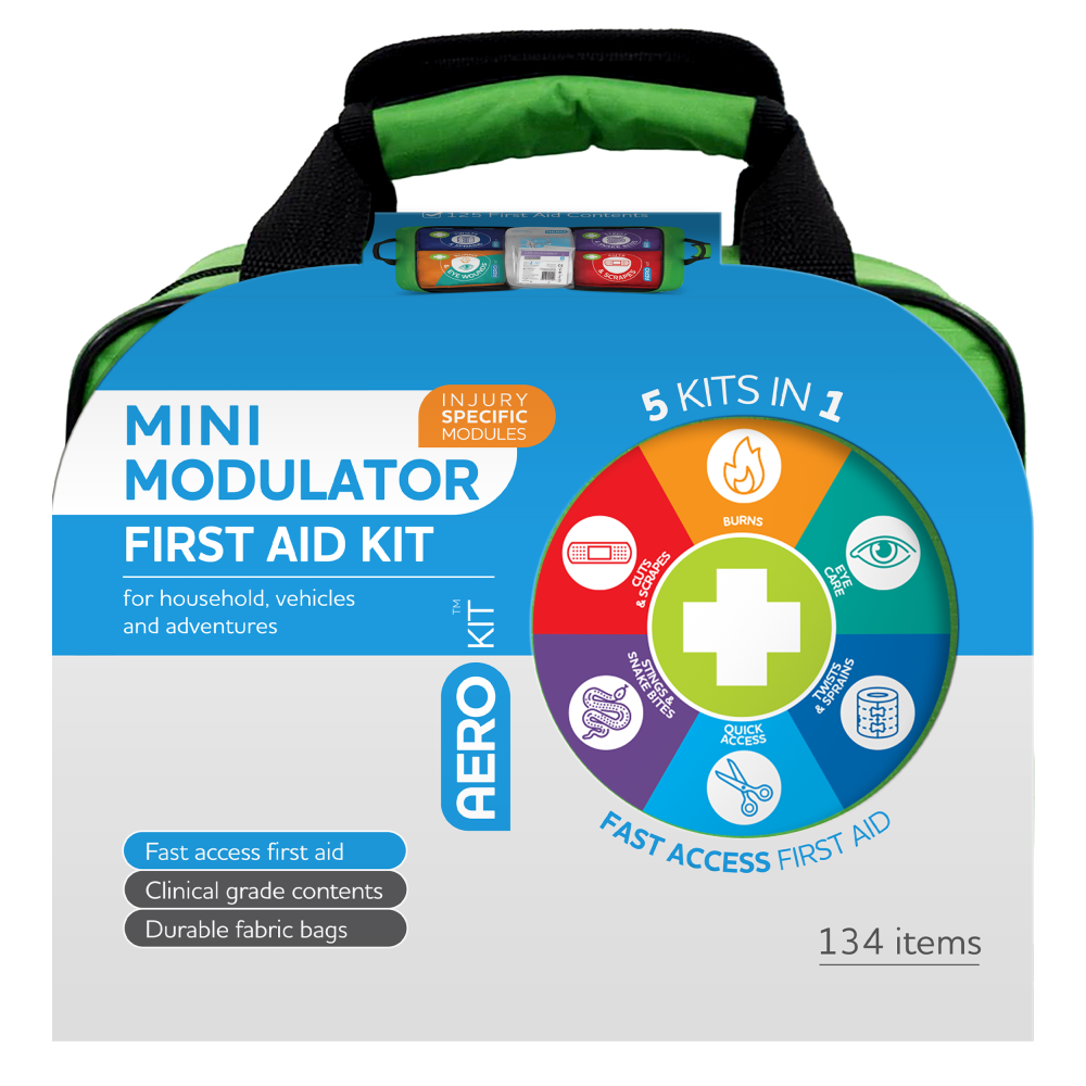 Modular Mini Softpack First Aid 25 x 15 x 21.5cm
