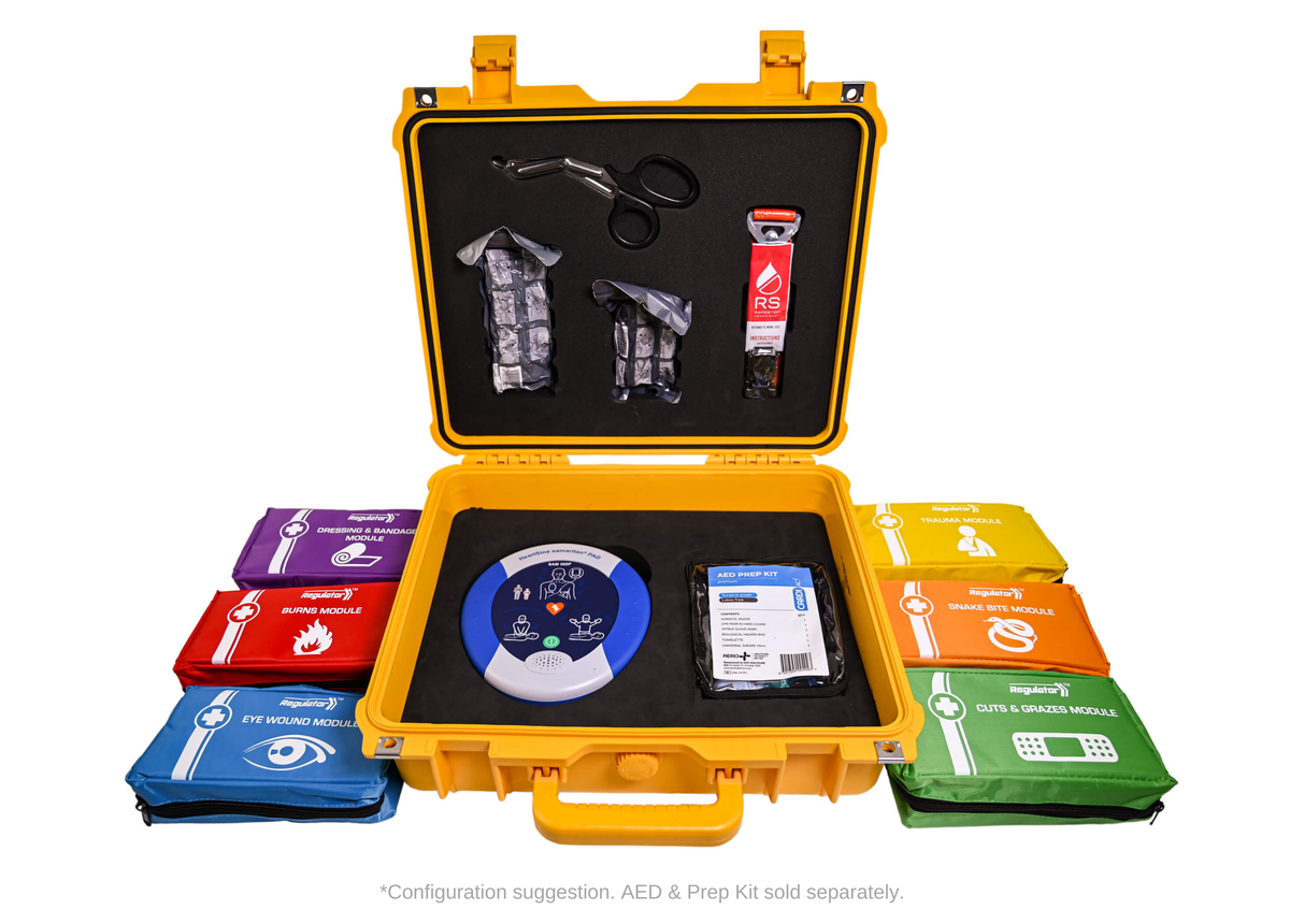 MODULATOR EXTREME First Aid & Trauma Kit | Tough & Waterproof Case