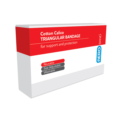 Triangular Bandage - Cotton Calico (Pack of 10)