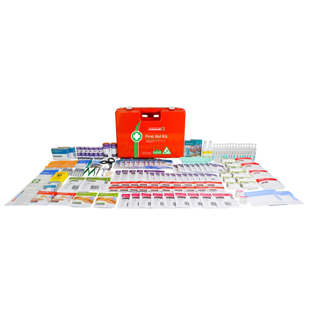 AERO HEALTHCARE COMMANDER WORKPLACE FIRST AID KIT AND CONTENTS
