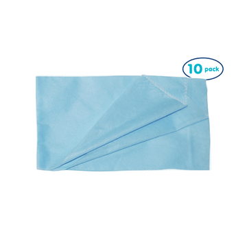 Disposable Blue Spunbond Pillow Case (Pack/10)