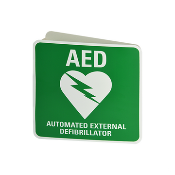 AED 3D Angle Bracket Wall Sign